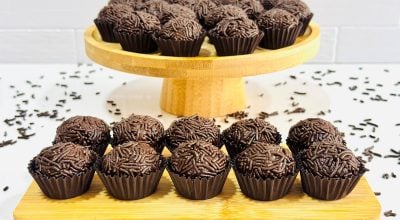 Brigadeiro gourmet de chocolate