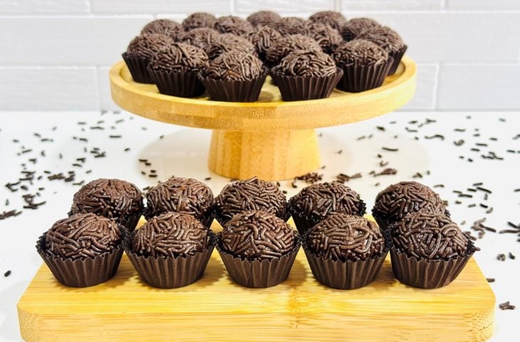 Brigadeiro gourmet de chocolate
