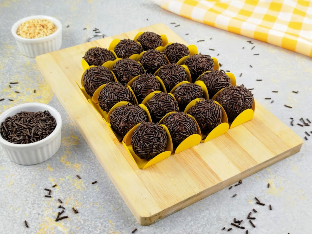 Brigadeiro sem fogo