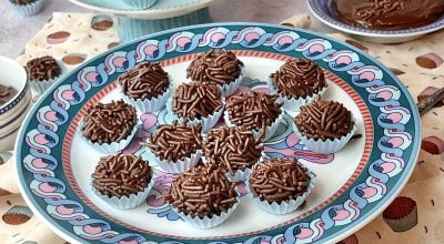 Brigadeiro sem manteiga