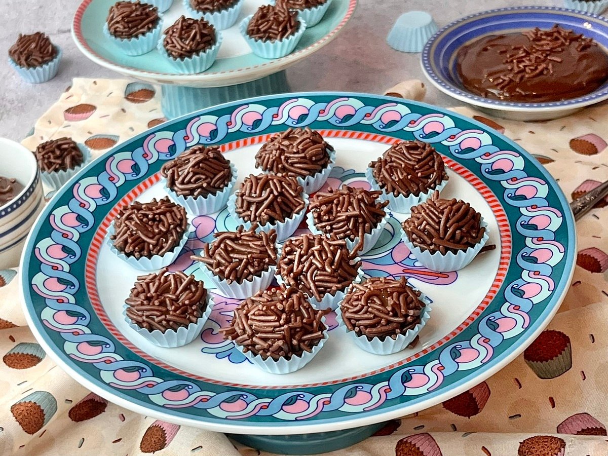 Brigadeiro sem manteiga