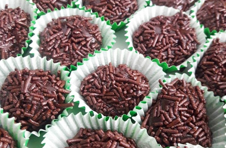 Brigadeiro vegano de inhame