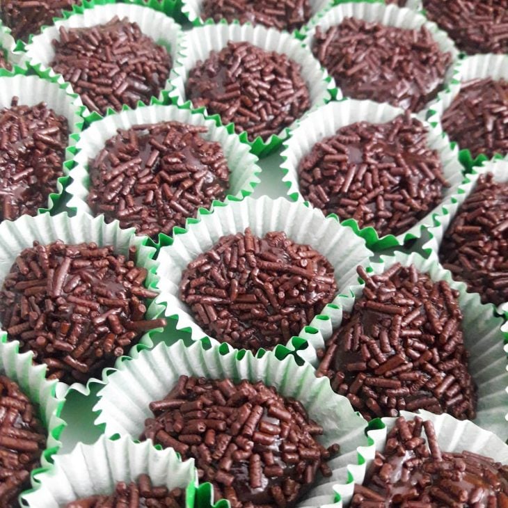 Brigadeiro vegano de inhame