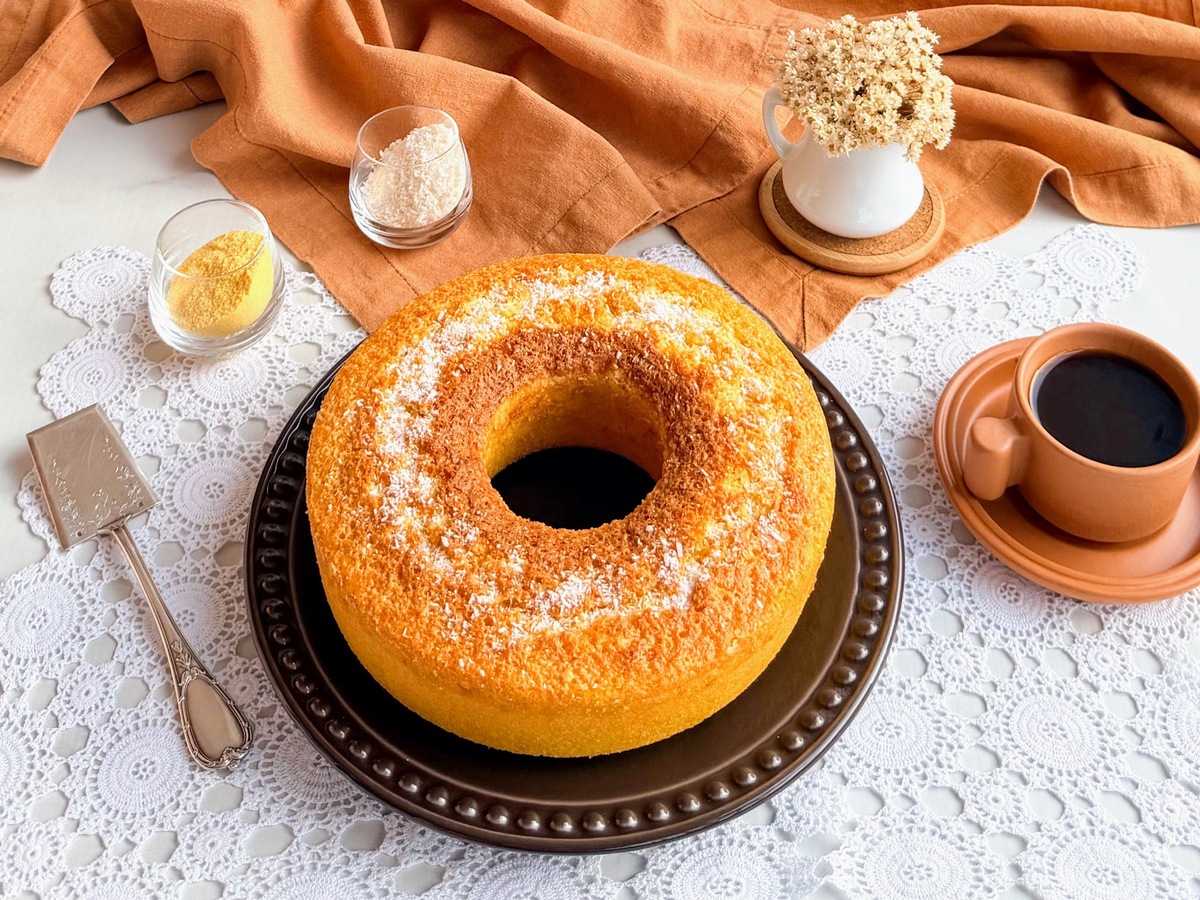 Broa de milho de liquidificador