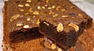 Brownie com castanhas