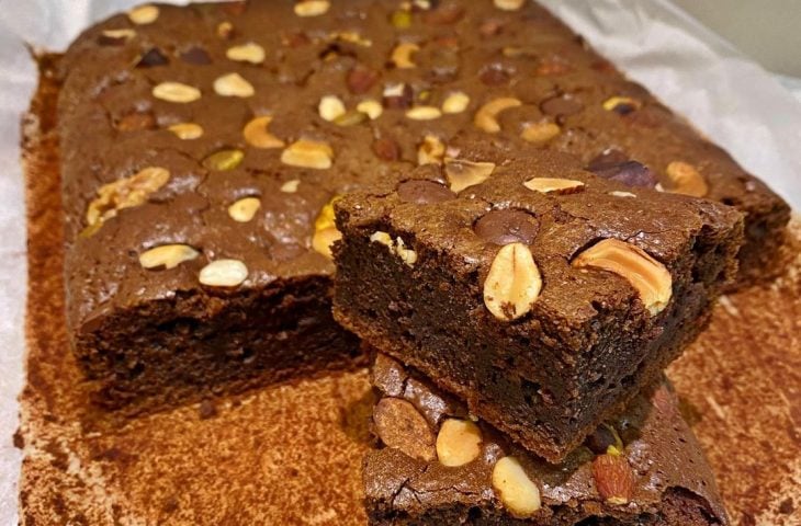 Brownie com castanhas