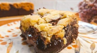 Brownie com cookies