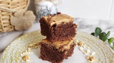 Brownie de amendoim