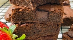 Brownie de aveia