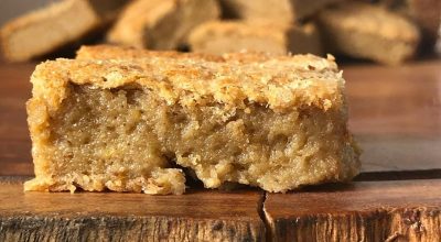 Brownie de banana fit