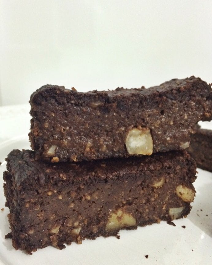 Brownie de batata-doce