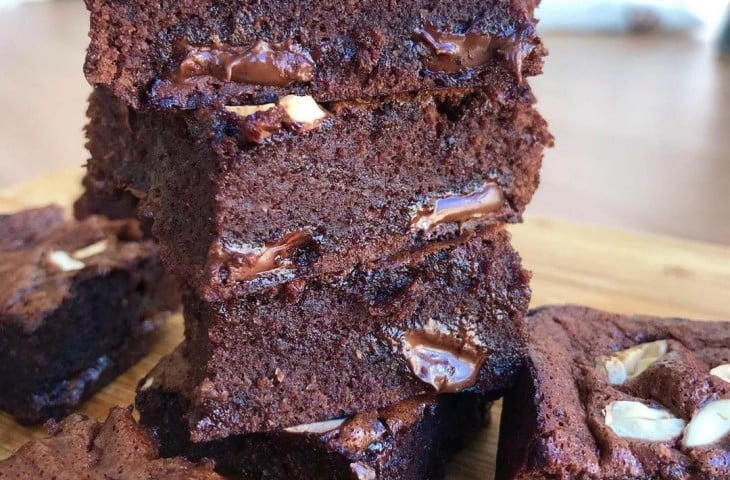 Brownie de cacau sem glúten