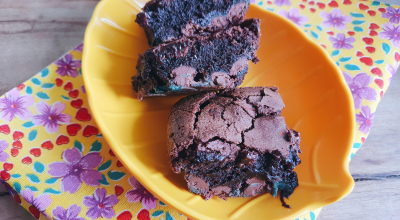 Brownie de chocolate com M&M’s