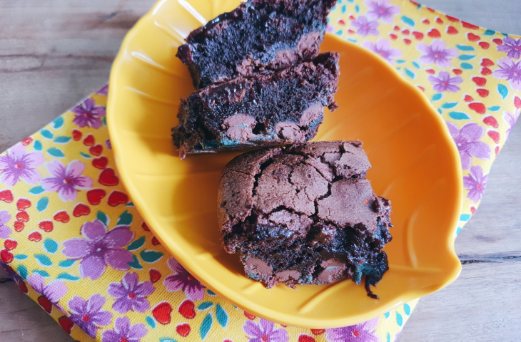 Brownie de chocolate com M&M’s