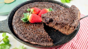 Brownie de frigideira