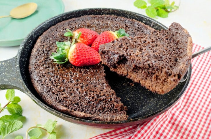 Brownie de frigideira