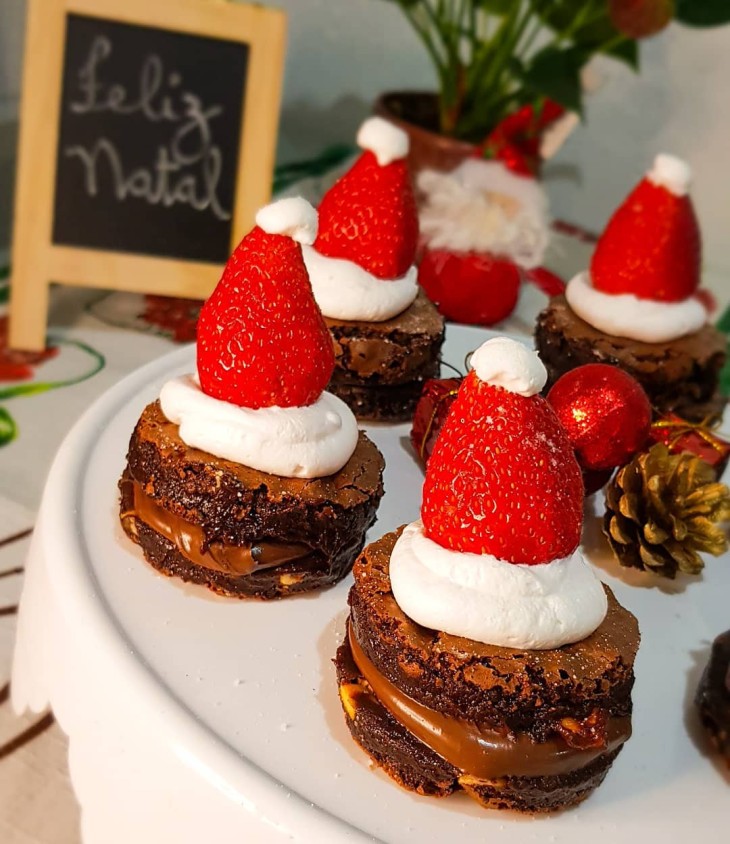 Brownie de Natal