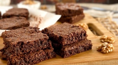 Brownie integral com aveia