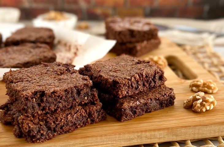 Brownie integral com aveia