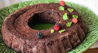 Brownie low carb de 3 ingredientes