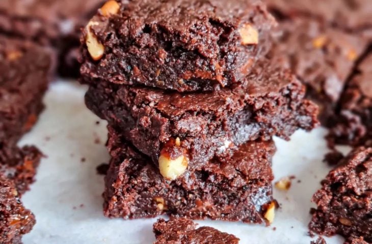 Brownie vegano