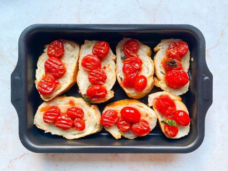 bruschetta na forma