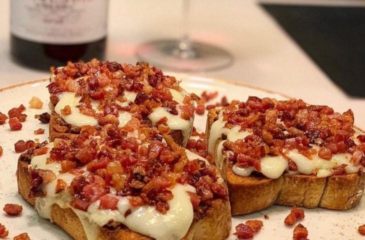 Bruschetta de bacon