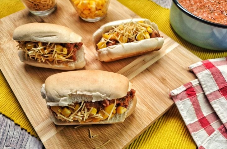 Cachorro-quente de fiambre