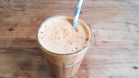 Café gelado cremoso