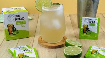 Caipirinha com chá de limão