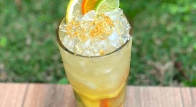 Caipirinha de 3 limões com rapadura