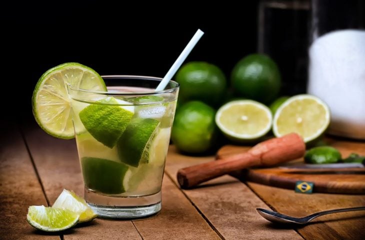 Caipiroska de limão