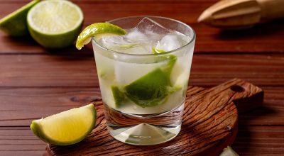 Caipiroska de limão