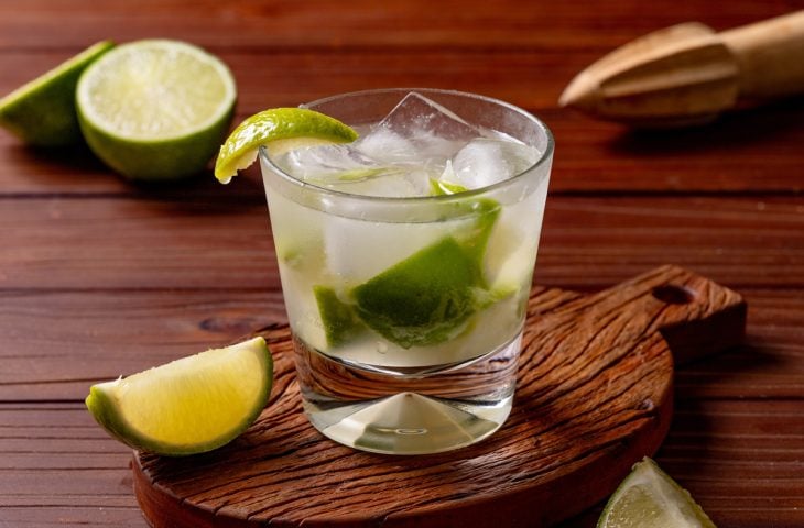 Caipiroska de limão