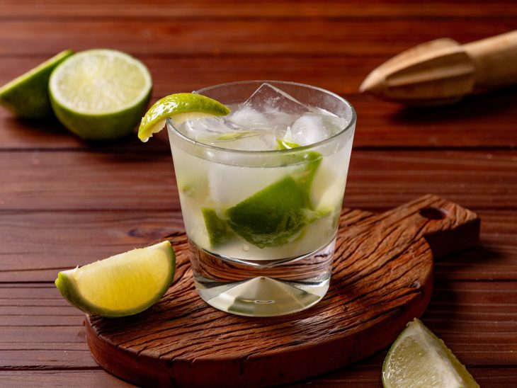 Caipiroska de limão