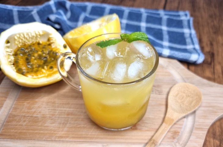 Caipiroska de maracujá