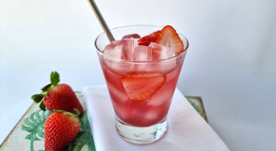 Caipiroska de morango