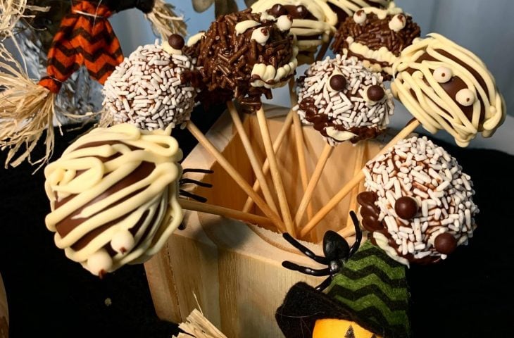 Cake pop de Halloween