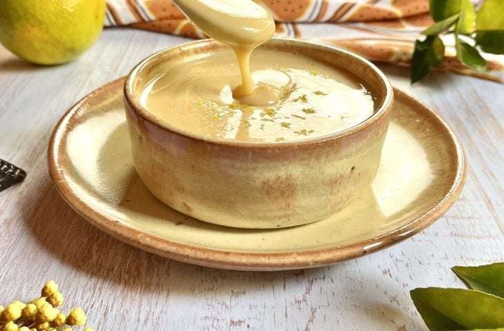 Calda de laranja com leite condensado