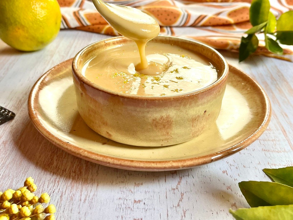 Calda de laranja com leite condensado