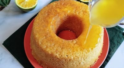 Calda de laranja para bolo