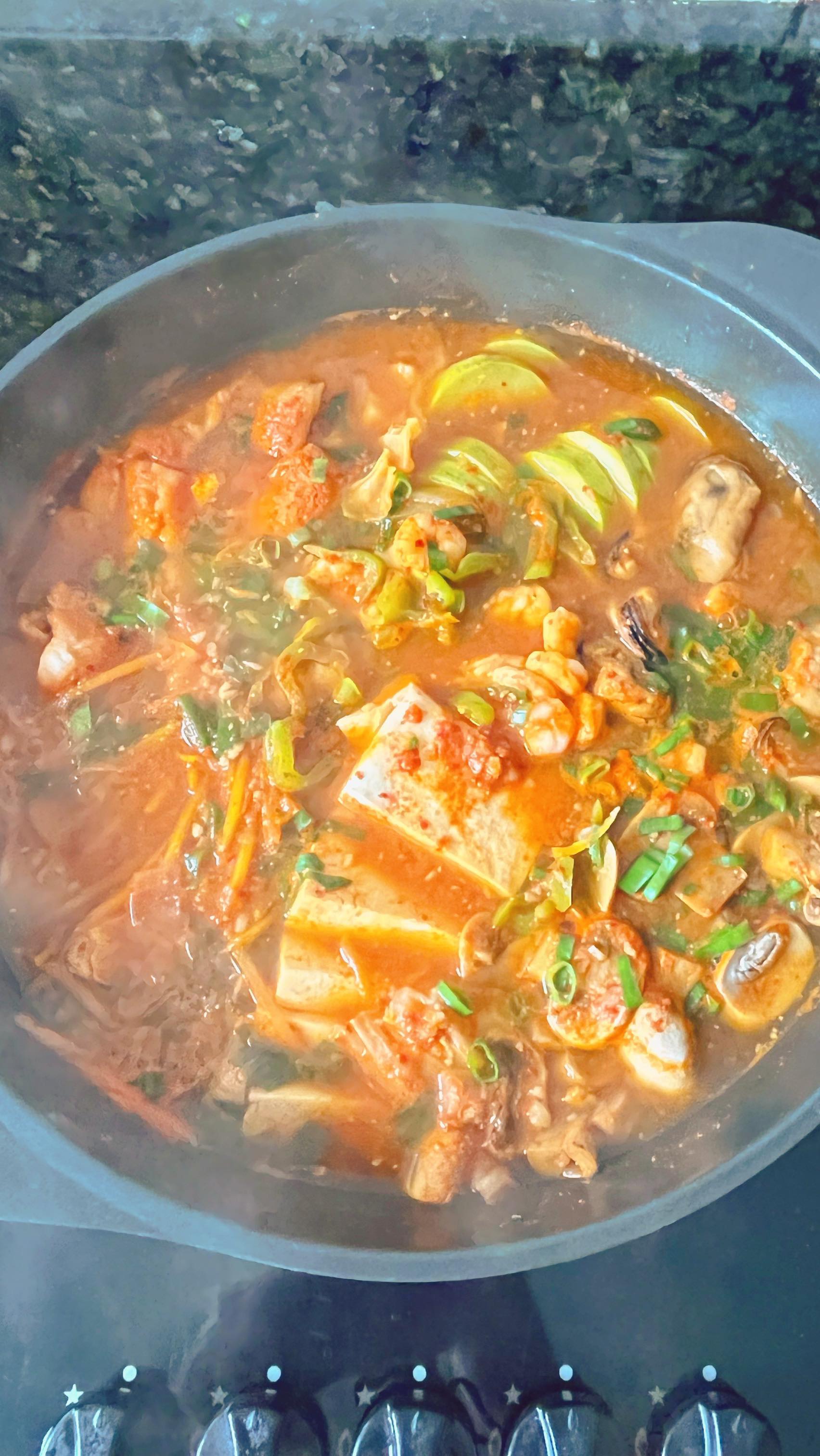 Caldeirada do mar coreana - Receiteria