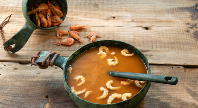 Caldo de camarão