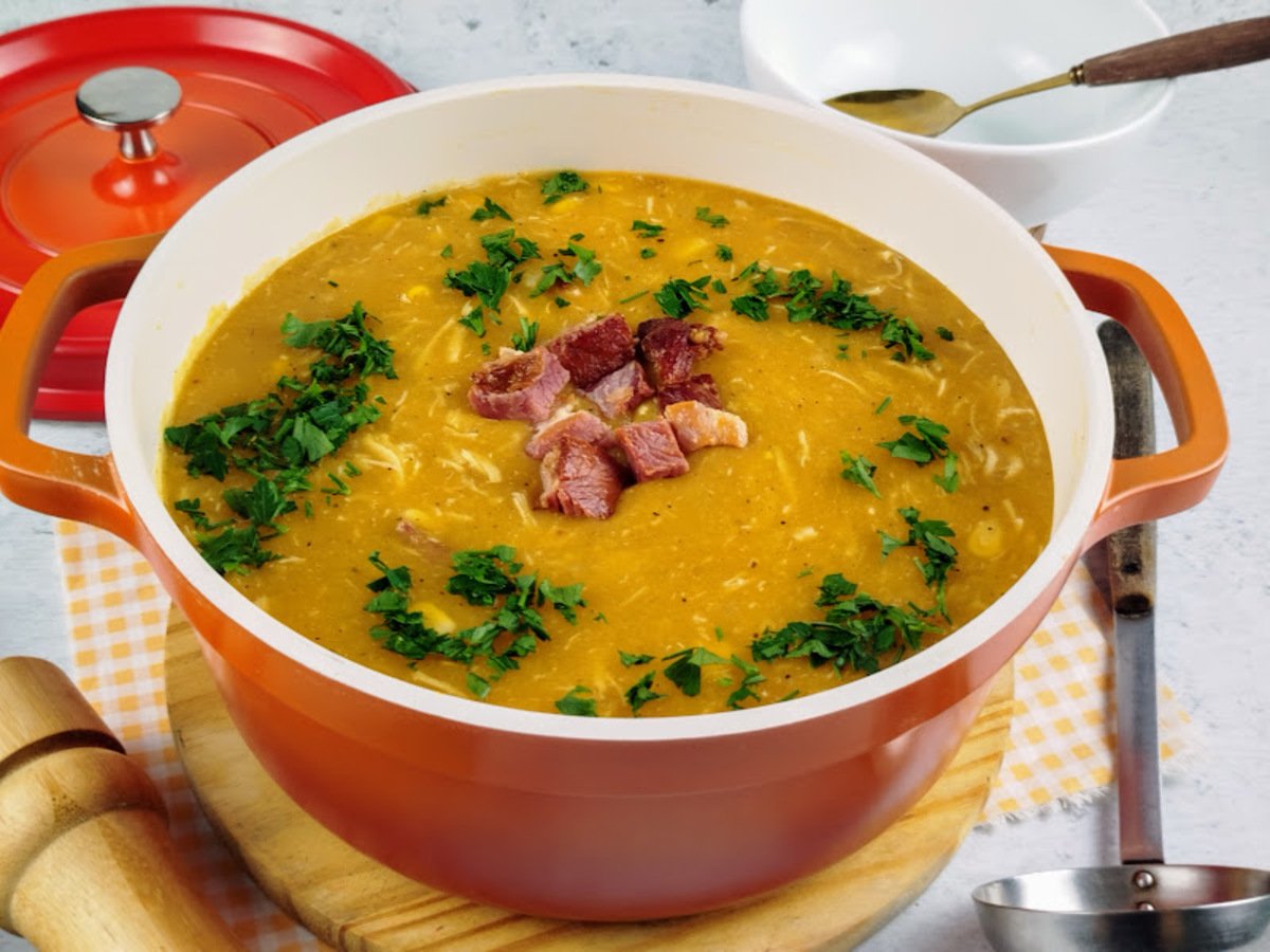 Caldo de kenga simples