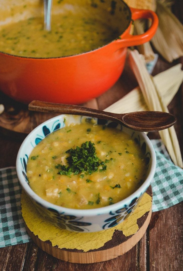 Caldo de milho verde