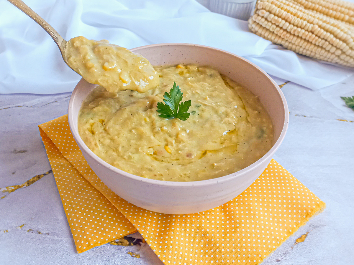 Caldo de milho verde