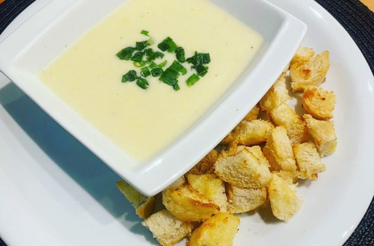 Caldo de queijo