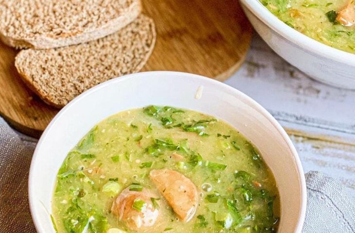 Caldo verde vegano