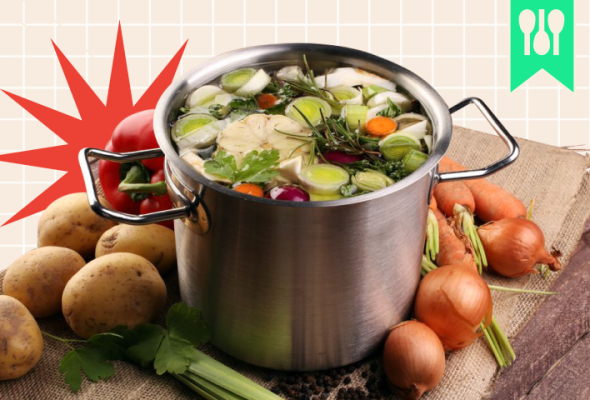 A utilização dos caldos aromáticos na cozinha