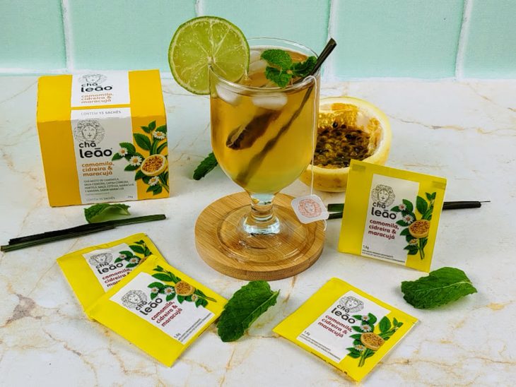 Calmaria tropical pronto para servir.